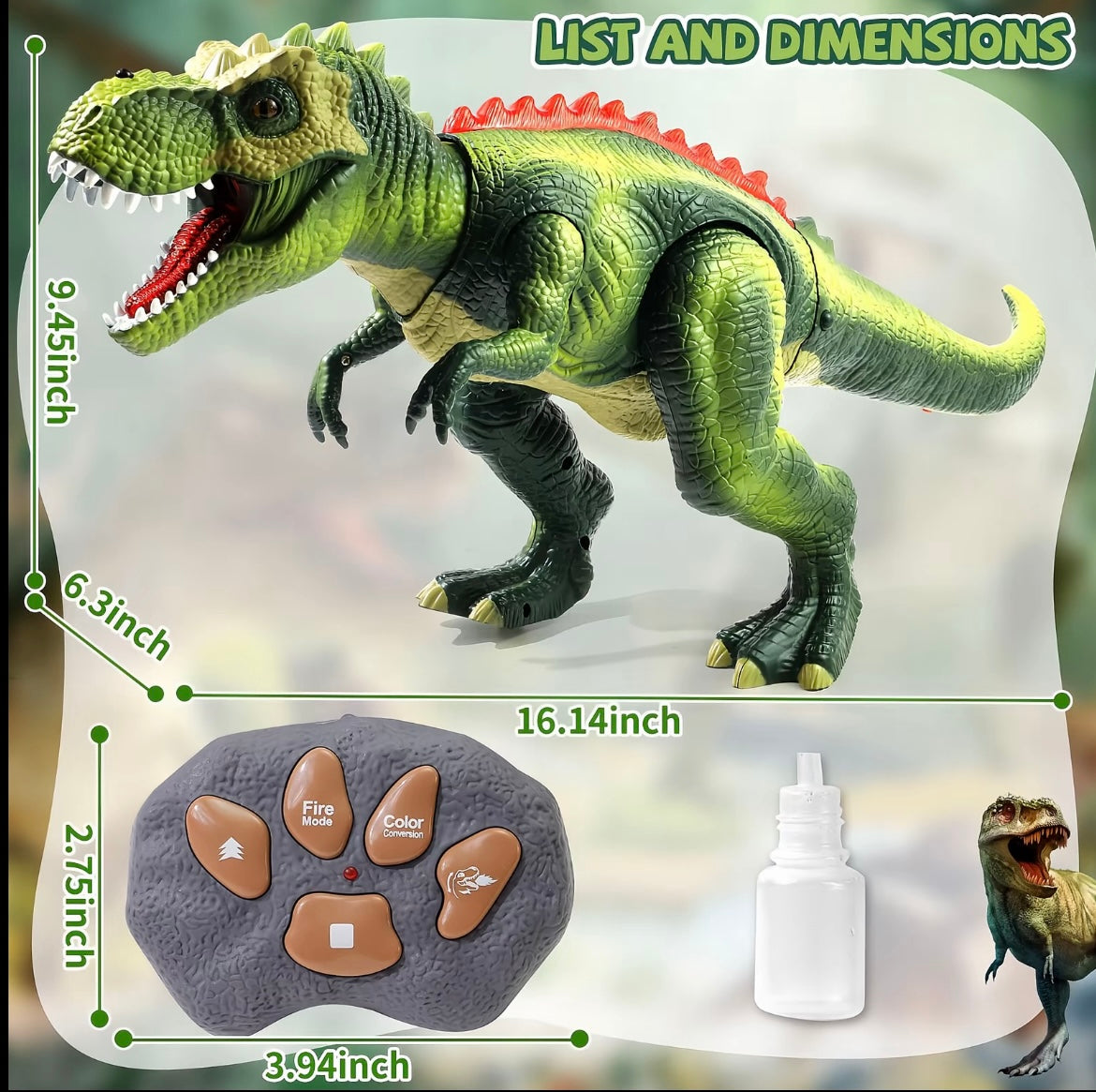 Rexzilla Fire Breathing Dinosar